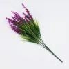 Искусственное растение AksHome Букет Chai 35см фиолетовый