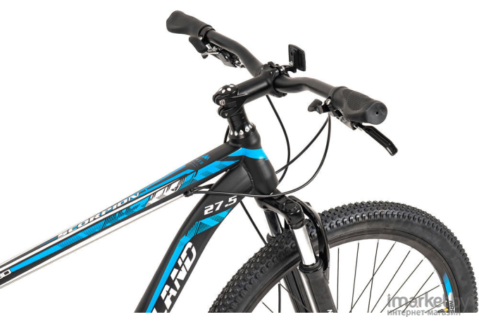 Велосипед Nasaland Scorpion 275M30 27.5 р.20 черный/синий