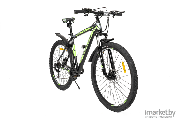 Велосипед Nasaland 29M031 C-T19 29 р.19 черный/зеленый