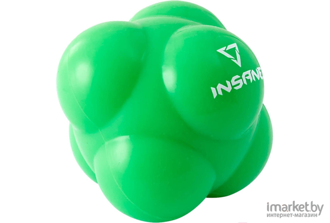 Мяч для тренировки реакции Insane IN22-RB100 6.8см зеленый [IN22-RB100 зеленый 6.8см]