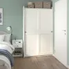 Спальня Ikea Хауга/Лофаллет бежевый/белый [494.860.62]