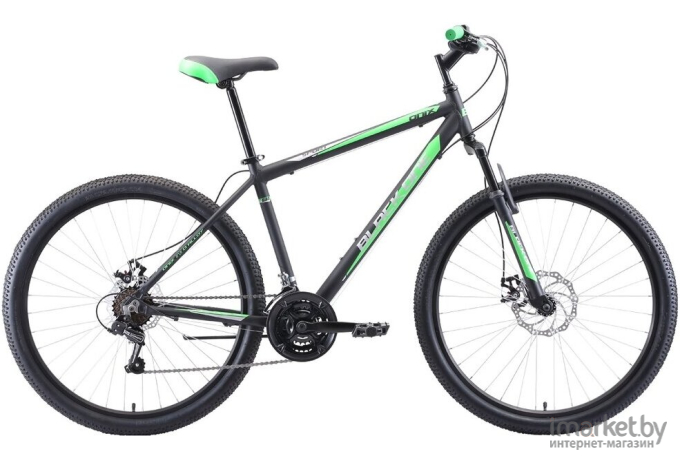 Велосипед Black One Onix 26 Alloy 16 черный/зеленый/серый [HD00000405]