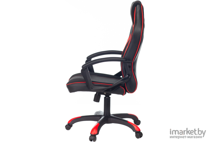 Офисное кресло A4Tech Bloody  экокожа/ткань крестовина черный/красный [BLOODY GC-140]