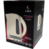 Электрочайник LEX LX30028-3 бежевый