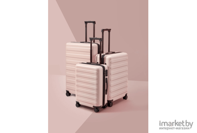 Чемодан Ninetygo Rhine Luggage 20 розовый [120106]