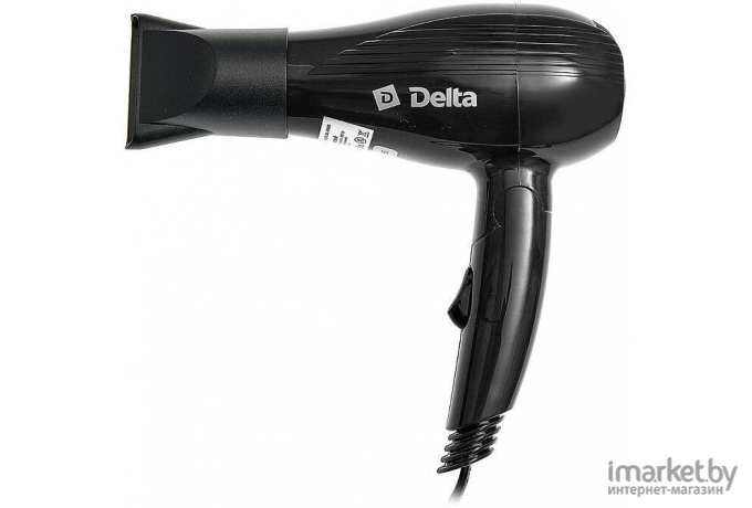 Фен Delta DL-0905 черный [DL-0905 черный]