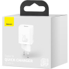 Сетевое зарядное устройство Baseus CCSP020102 Super Si Quick Charger белый [CCSP020102]