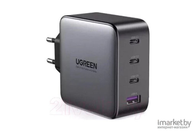 Сетевое зарядное устройство Ugreen CD226-40747 Black [40747]