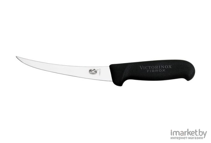 Кухонный нож Victorinox Fibrox разделочный для мяса 120мм черный [5.6603.12]