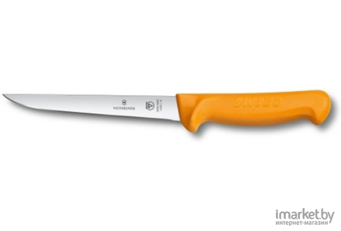 Кухонный нож Victorinox Swibo обвалочный для мяса 140мм желтый [5.8401.14]