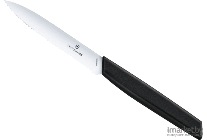 Кухонный нож Victorinox Swiss Modern универсальный 100мм черный [6.9003.10W]
