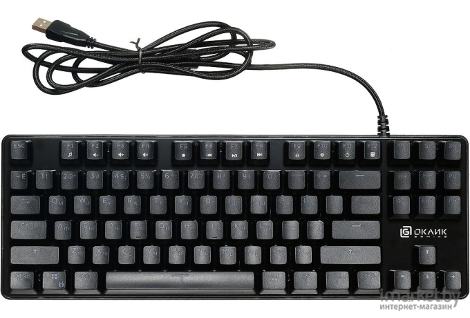 Клавиатура Oklick Dark Knight черный [960G]