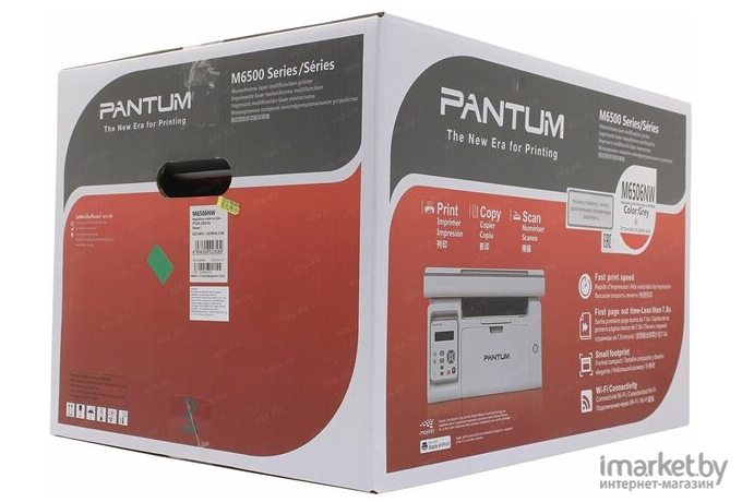 МФУ Pantum M6506NW A4 Net WiFi лазерный серый