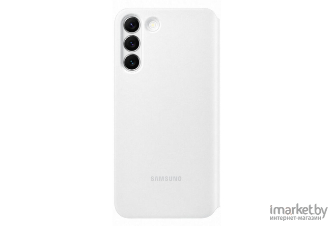 Чехол для телефона Samsung Smart Clear View Cover для S22+ белый