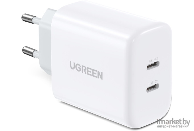 Сетевое зарядное устройство Ugreen CD243-10343 White [10343]