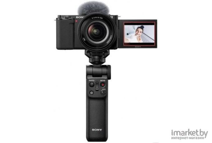 Видеокамера Sony ZV-E10 Body черный (ZVE10B.CEC)