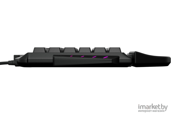 Клавиатура Oklick GMNG 703GK USB for gamer LED (подставка для запястий) черный [1533151]