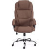 Офисное кресло King Style 110 хром ткань 4 коричневый фостер