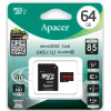 Карта памяти Apacer Карта памяти SDXC-micro 64GB Apacer AP64GMCSX10U5-R [AP64GMCSX10U5-R]