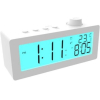Часы-будильник Ritmix CAT-111 White