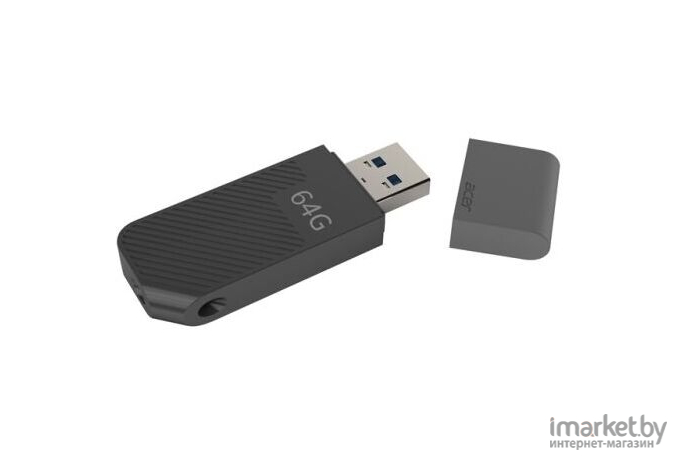 USB Flash Acer BL.9BWWA.526 64GB (черный)