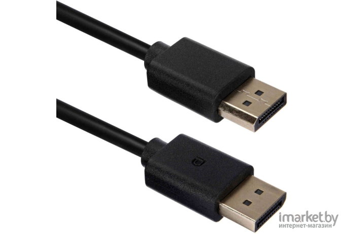 Кабель ACD DisplayPort 1.2, Golden Plated, 20m/20m, Черный, 5м (ACD-DDPM2-50B)