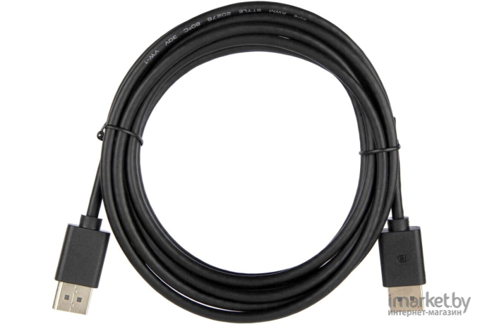 Кабель ACD DisplayPort 1.2, Golden Plated, 20m/20m, Черный, 5м (ACD-DDPM2-50B)