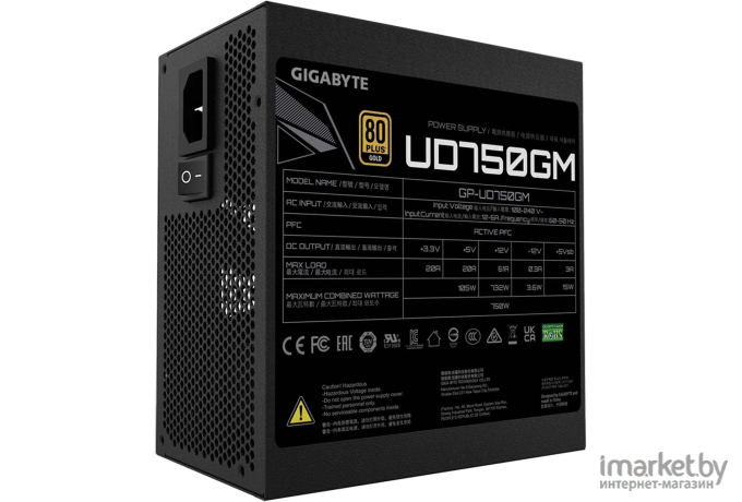 Блок питания GigaByte GP-UD750GM 80+ gold ATX 750W