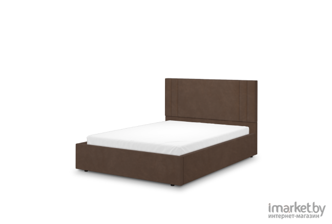 Кровать мягкая Аквилон Мирта 14 М (Конфетти шоколад)