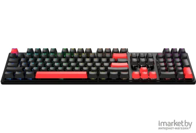 Клавиатура A4Tech Bloody черный/красный (S510N)