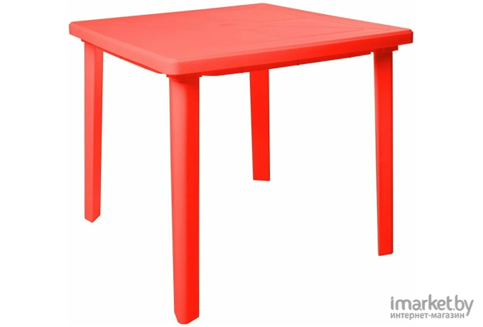 Стол Стандарт пластик 130-0019-33 (красный)