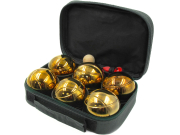 Игровой набор Street Hit Петанк 6 шаров золотой (207-203)