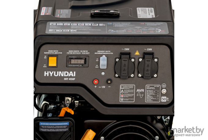 Генератор бензиновый Hyundai HHY 4550F (HHY4550F)