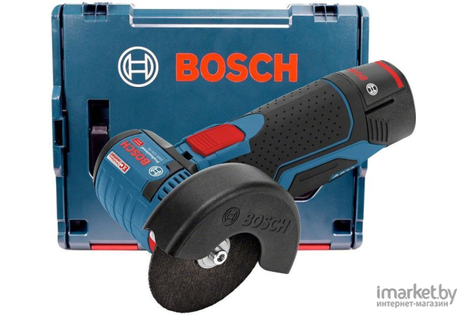 Угловая шлифмашина Bosch GWS 12V-76 Professional 06019F200B (с 2-мя АКБ, 3.0 Ah, кейс)