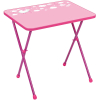 Стол детский складной Ника Алина 2 розовый (СА2/Р)