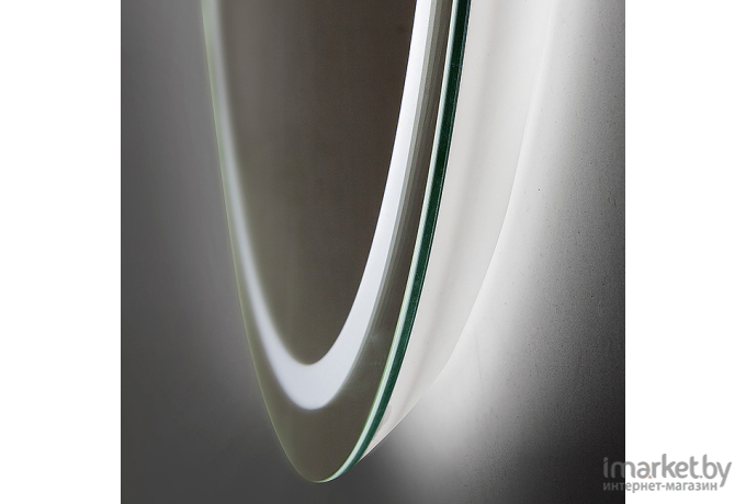 Зеркало Алмаз-Люкс с подсветкой, сенсорная кнопка (Boston70s-6)