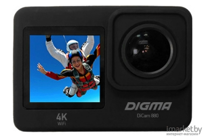 Экшн-камера DiCam 880 черный (DC880)