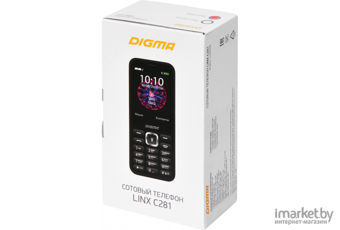 Мобильный телефон Digma Linx C281 (синий)