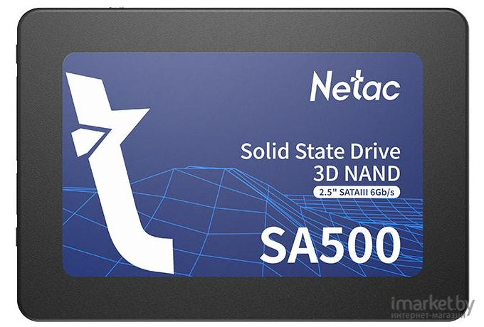 Накопитель SSD Netac SA500 480Gb (NT01SA500-480-S3X)