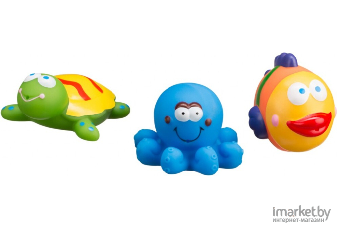 Набор игрушек для купания Roxy-Kids Морские обитатели RRT-811-2