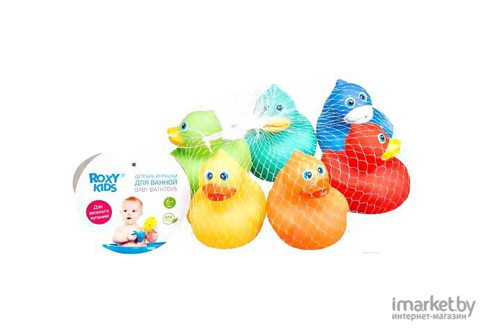 Набор игрушек для ванной Roxy-Kids Уточки RRT-811