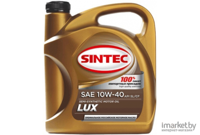 Моторное масло Sintec Люкс SAE 10W40 API SL/CF (801942)