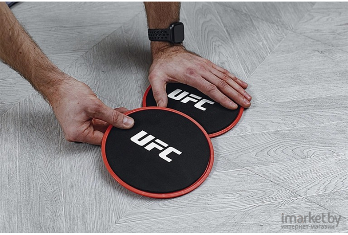 Набор Hasttings (скоростная скакалка и слайдеры) для тренировки ног UFC (UHA-69924)