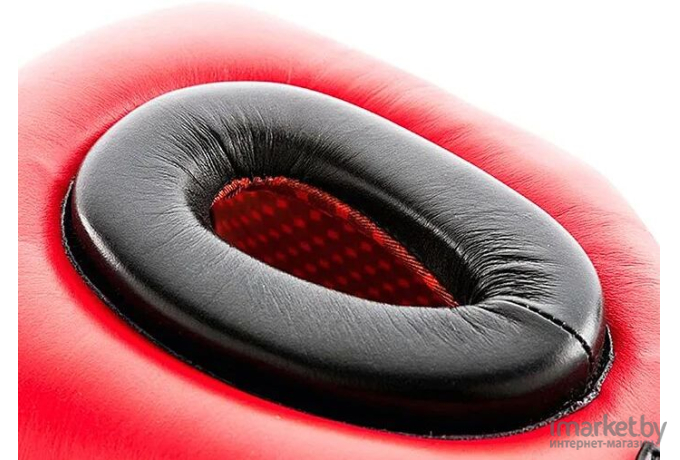 Шлем боксерский UFC с бампером S Red/Black (UHK-75062)