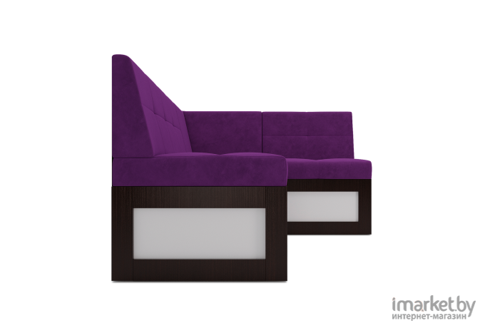Кухонный диван Mebel-Ars Нотис 187х82 правый фиолетовый (М11-15-18)