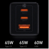 Сетевое зарядное устройство Baseus GaN3 Pro Fast Charger 2C U 65W (CCGP050101)