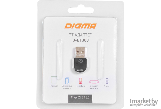 Беспроводной адаптер Digma D-BT300