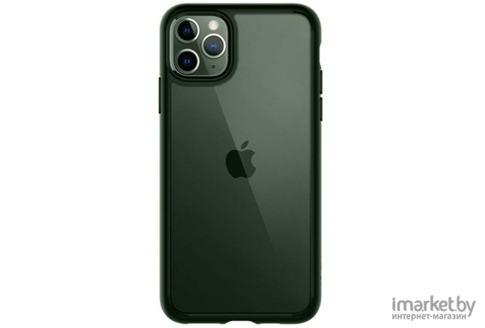 Чехол для телефона Spigen Ultra Hybrid iPhone 11 Pro Midnight Green (ACS00417)