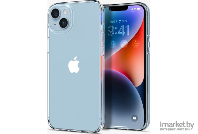Чехол для телефона Spigen Liquid Crystal iPhone 14 Crystal Clear (ACS05033)