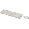 Клавиатура и мышь Oklick 240M белый (1091258)